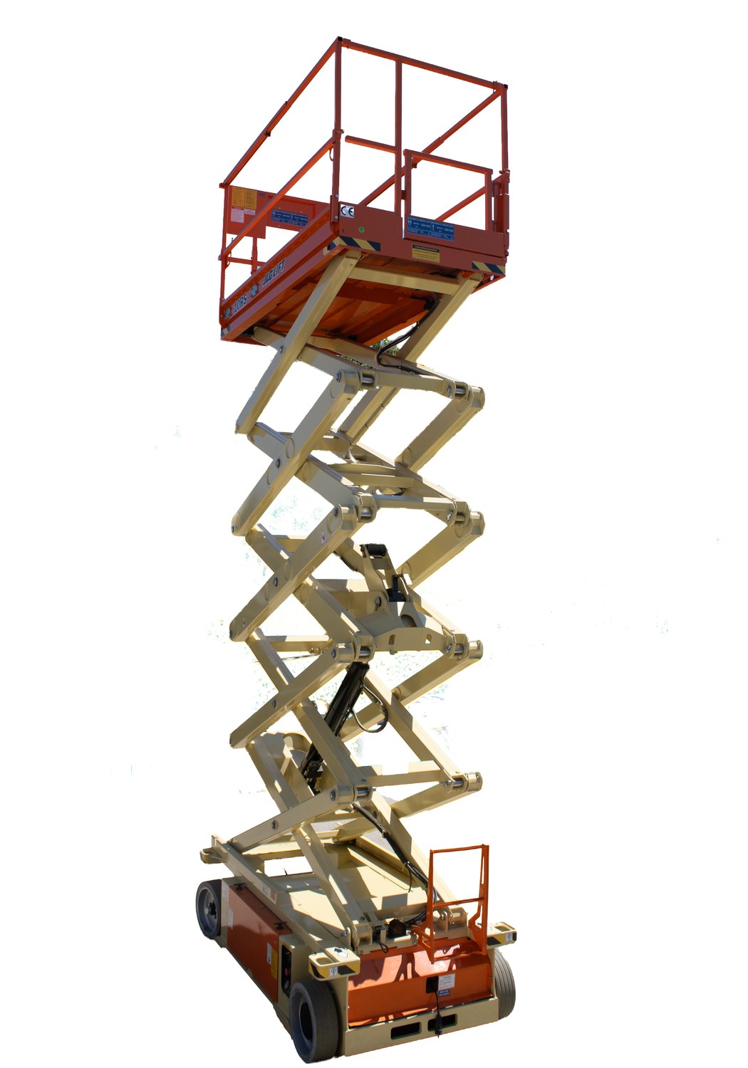 JLG 10RS - uitgeschoven