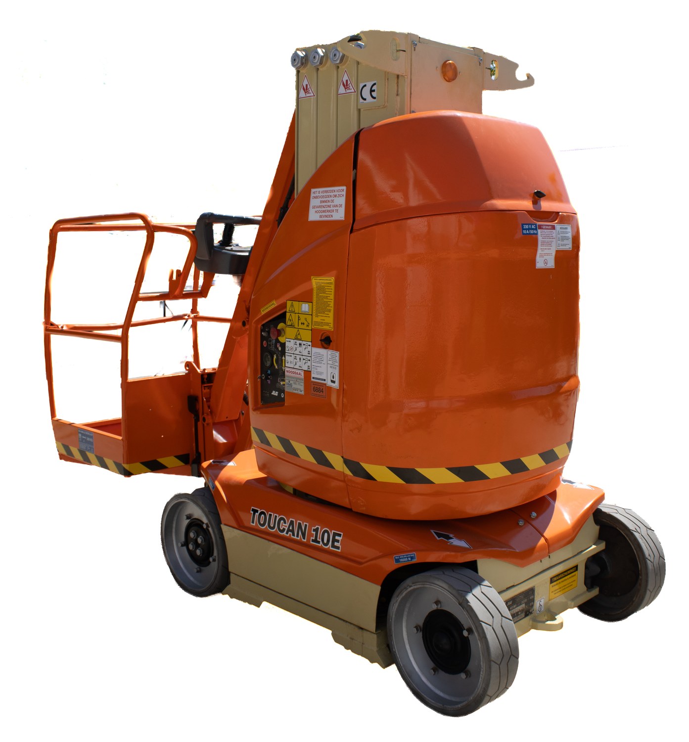 JLG Toucan 10E - zijaanzicht